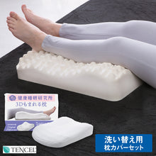 画像をギャラリービューアに読み込む, 3Dもまれる足枕